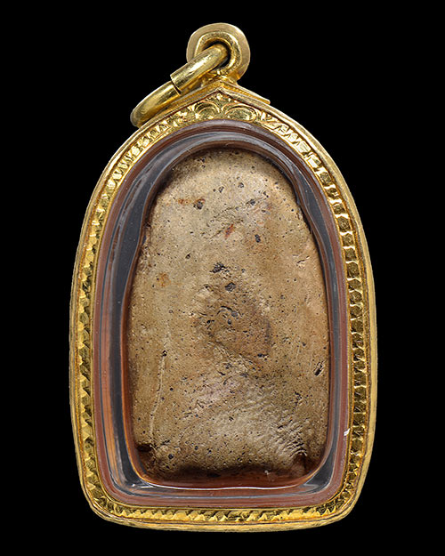 พระบาง จ.ลำพูน ฟอร์มตรง สภาพสวย+เลี่ยมทองหนาหนา+บัตรรับรองครับ