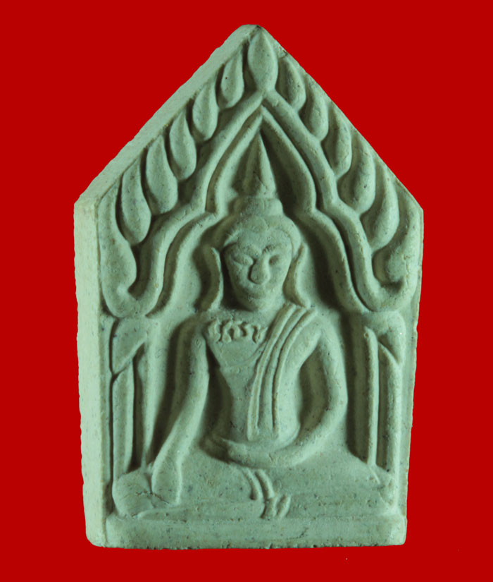 ขุนแผนเนื้อผงผสมเกศา หลวงพ่อไสว วัดปรีดาราม สมาพราน นครปฐม ปี ๒๕๔๑ 7