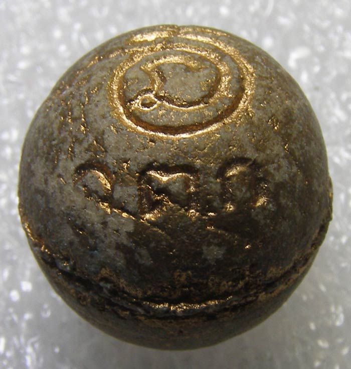 ลูกอม ทาบรอนซ์ รุ่นแรก หลวงพ่ออุ้น วัดตาลกง เพชรบุรี