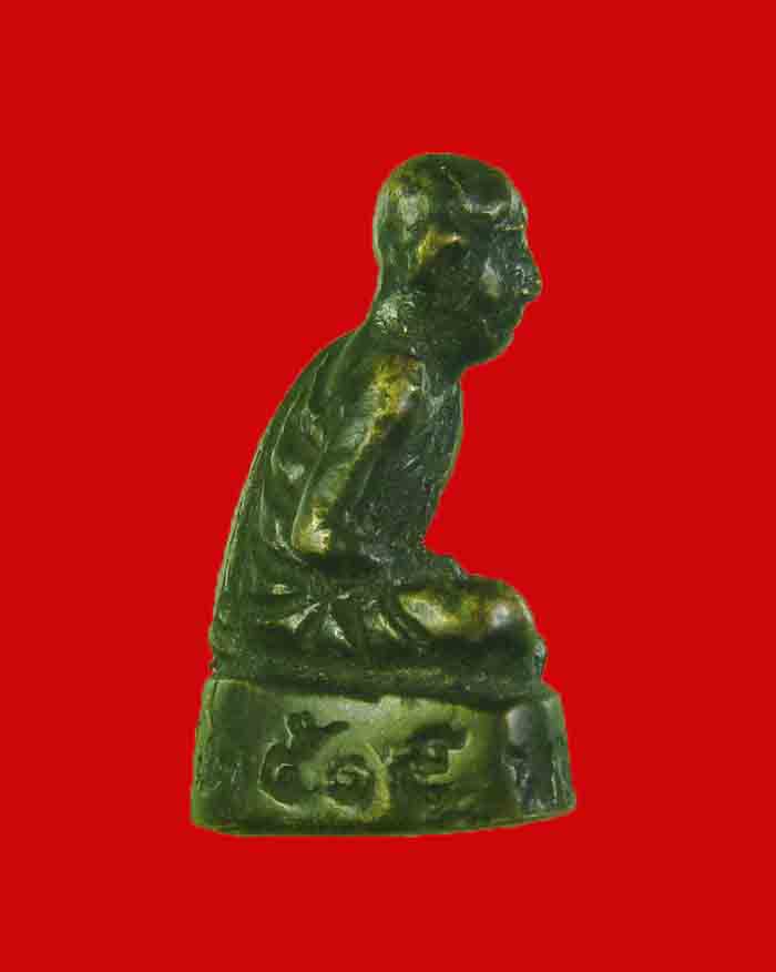 รูปหล่อโบราณ หลวงพ่อสงฆ์ วัดเจ้าฟ้าศาลาลอย จ.ชุมพร ปี 19 พิมพ์เล็ก ออกวัดแม่ประจันต์ เพชรบุรี