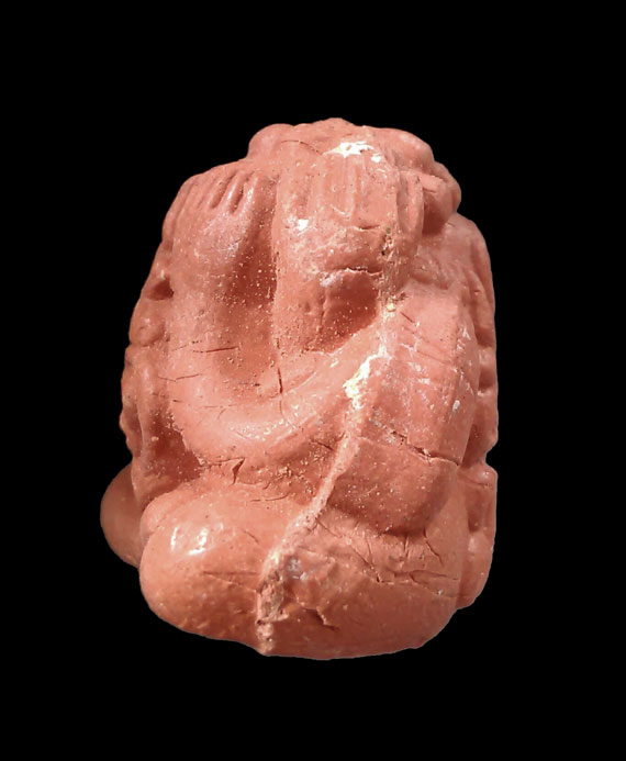 พระปิดตาเนื้อผงชมพูนุช หลวงปู่หมุน ออกวัดซับลำใย ปี43 พิธี มหาสมปรารถนา สภาพสวย เดิมๆ