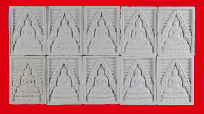 พระของขวัญวัดปากน้ำ ภาษีเจริญ กทม. รุ่น ๗ 10 องค์ 1