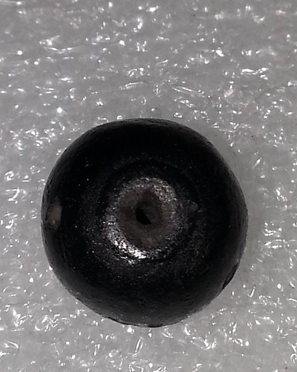 เม็ดประคำเหล็กน้ำพี้ รุ่น 'เสาร์๕ มหาเศรษฐี' ขนาดใหญ่ 1 ลูก หลวงปู่หมุน วัดบ้านจาน ปี ๒๕๔๓ #5