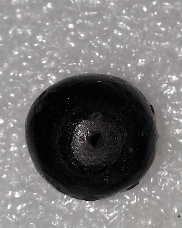 เม็ดประคำเหล็กน้ำพี้ รุ่น 'เสาร์๕ มหาเศรษฐี' ขนาดใหญ่ 1 ลูก หลวงปู่หมุน วัดบ้านจาน ปี ๒๕๔๓ #6