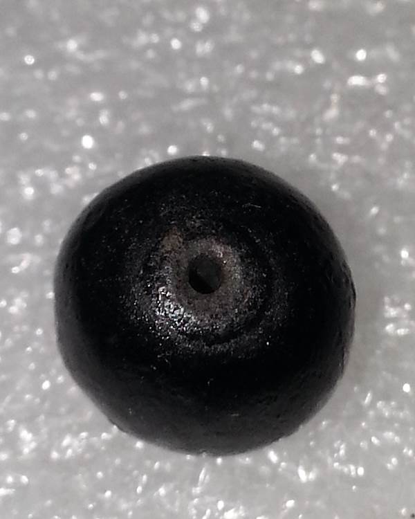 เม็ดประคำเหล็กน้ำพี้ รุ่น 'เสาร์๕ มหาเศรษฐี' ขนาดใหญ่ 1 ลูก หลวงปู่หมุน วัดบ้านจาน ปี ๒๕๔๓ #7