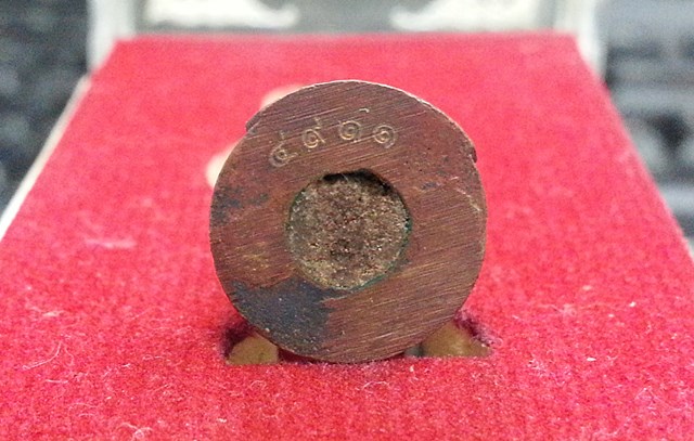 กุมารทองจินดามณี เนื้อทองแดง ก้นอุดผง หลวงพ่อสาคร วัดหนองกรับ No.4911