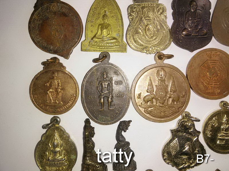 เหมาๆ ตกองค์ละ 7 บาท เหรียญไม่รู้ที่ ชุดที่ 1