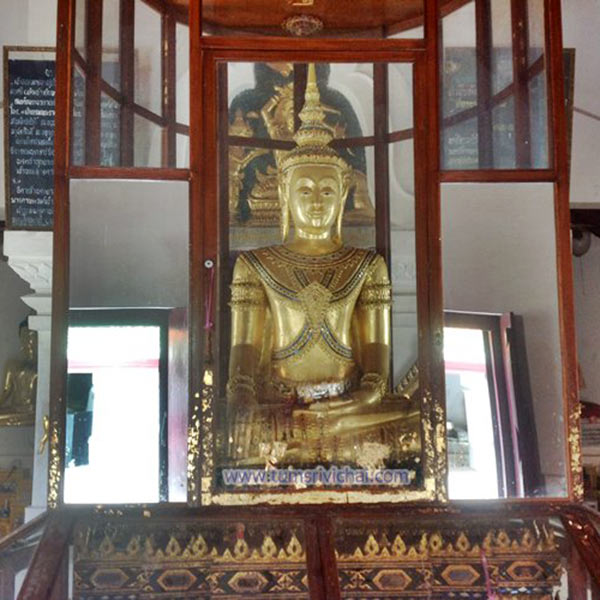 พระเจ้าศรีธรรมาโศกราช วัดพระมหาธาตุวรมหาวิหาร นครศรีธรรมราช ปี2529 ราคาเบาๆ
