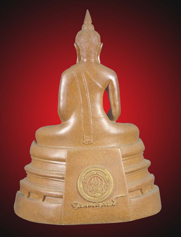 หลวงพ่อโสธร5นิ้วเนื้อกระเบื้องโบรถษ์ปี36