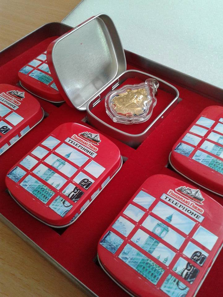 กล่องสแตนเลสใส่พระเบอร์ 111 งานไทยประดิษฐ์