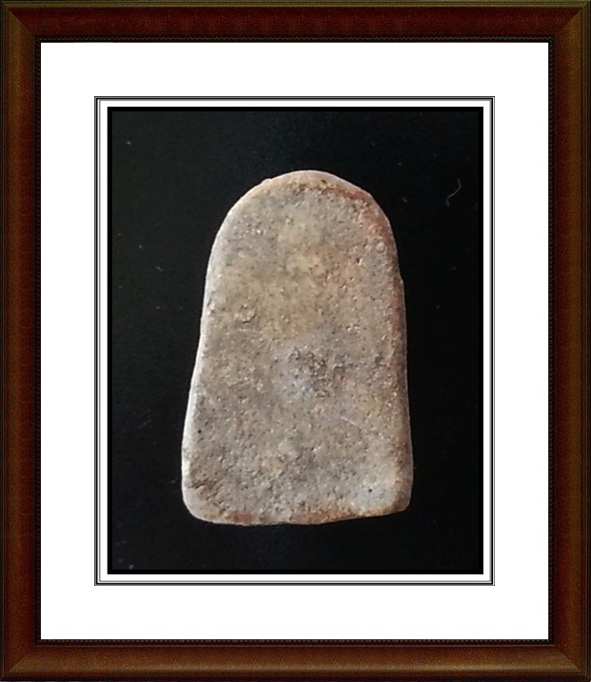 พระผง กรุวัดเงิน คลองเตย พิมพ์เล็บมือ สมาธิ 