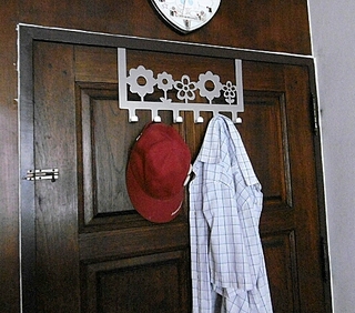 ที่แขวนของหลังบานประตู, สแตนเลส แขวนไว้ที่ขอบบนประตู เพื่อแขวนเก็บของ ส่งลงทะเบียนฟรี