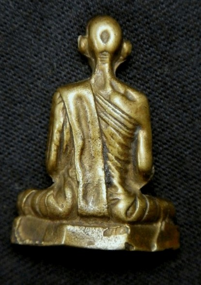 รูปหล่อหลวงพ่อเดิม วัดหนองโพ ก้นยันต์