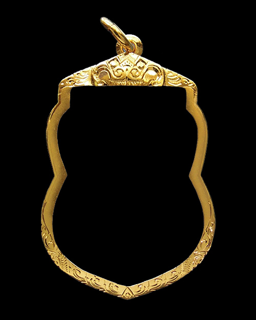 กรอบทอง ยกซุ้ม มือ1ใส่ เหรียญเสมารุ่น3, พุฒซ้อน, เลื่อนสมณศักดิ์, หัวโต หลวงปู่ทวด วัดช้างให้ จ.ปัตต