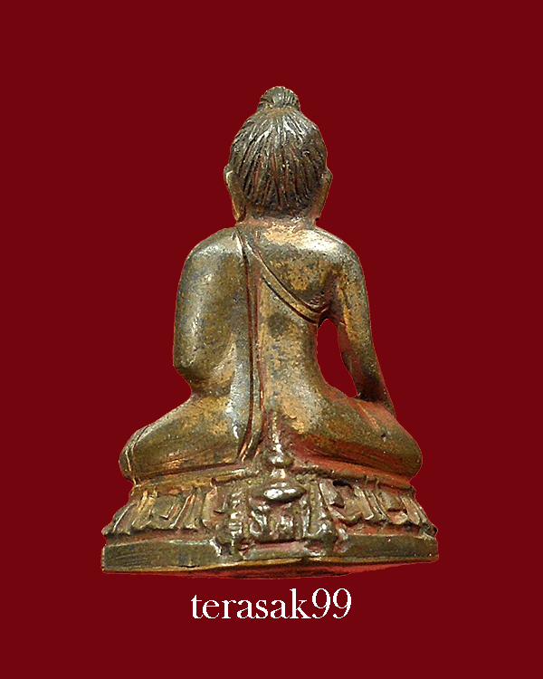 พระกริ่งวชิรมงกุฏ วัดมกุฏกษัตริยาราม พิมพ์เล็ก ปี2511 ในหลวงทรงเสด็จเททอง