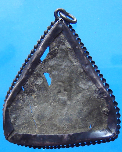 พระแผง8 กรุวัดราชบูรณะ จ.อยุธยา เลี่ยมเงินเก่า