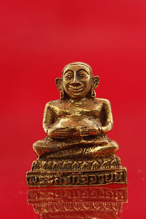 รูปหล่อพระสังขจาย วัดธาตุ จ.หนองคาย กล่องเดิม