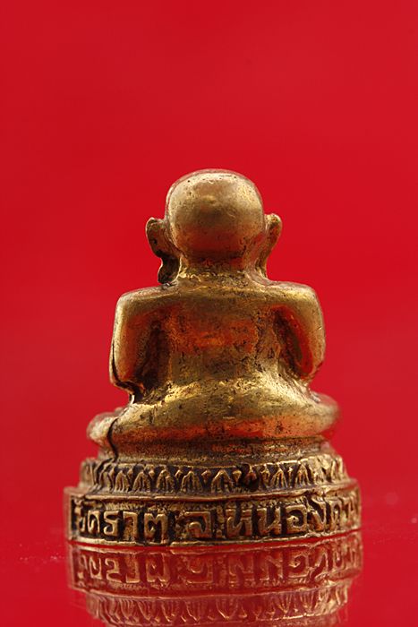 รูปหล่อพระสังขจาย วัดธาตุ จ.หนองคาย กล่องเดิม