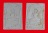 พระสมเด็จพิมพ์พระประทานพร เนื้อผงพุทธคุณ หลวงปู่ดู่ วัดสะแก พระนครศรีอยุธยา 2 องค์ 1