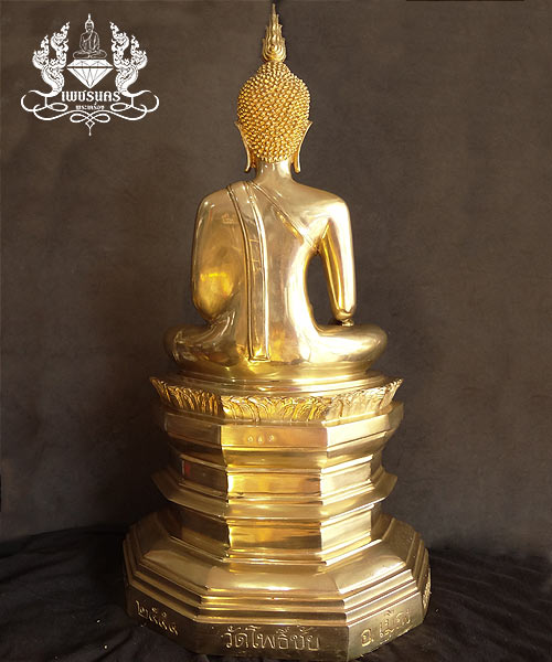 +++ พระบูชาหลวงพ่อพระสุก วัดโพธิ์ชัย จ.หนองคาย รุ่นสามบารมี สร้างปี2554 หน้าตัก 9 นิ้ว +++