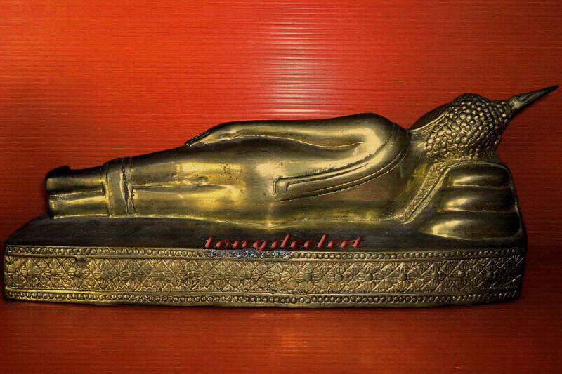 พระบูชาปางไสยาสน์(พระประจำวันอังคาร) วัดพระนอนจักรสีห์ จ.สิงห์บุรี