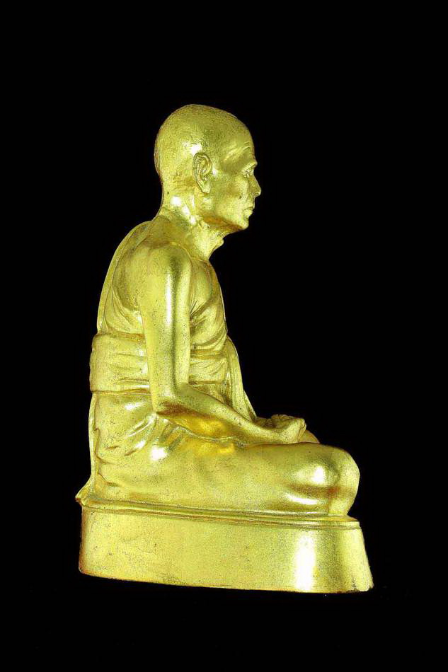 พระบูชาพระครูสาสนกิจบริหาร(หลวงพ่อเพิ่ม) วัดคมบาง อ.เมือง จ.จันทบุรี หน้าตัก 5 นิ้ว