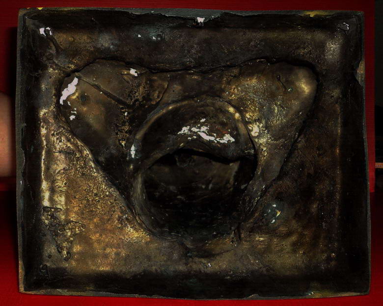 รูปหล่อบูชาหลวงพ่อสาย วัดท่าขนุน จ.กาญจนบุรี รุ่นแรก หน้าตัก 9 นิ้ว ทาทอง หายาก สวยมากค่ะ