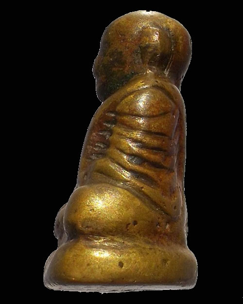 หลวงพ่อเงิน ปี 2456 พิมพ์ใหญ่ แขนบั้ง วัดห้วยเขน จ.พิจิตร เลี่ยมทอง