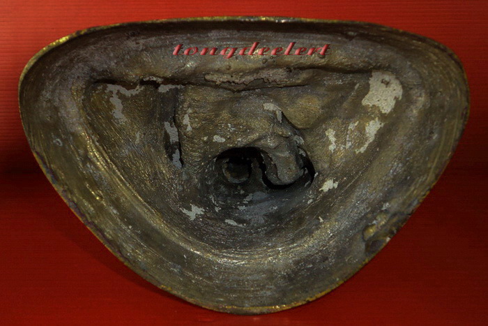 พระบูชาหลวงพ่อโต วัดหลักสี่่ จ.สมุทรสาคร หน้าตัก 6 นิ้ว ปิดทองค่ะ