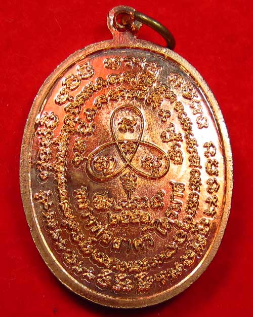 เหรียญนาคปรกไตรมาส หลวงพ่อสาคร วัดหนองกรับ ระยอง ปี51 เนื้อทองแดง #02