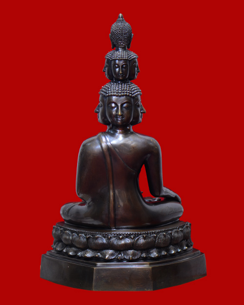 พระบูชา9นิ้ว แก้ปีชง คนดวงตกบูชาแล้วดวงดี คนดวงดีบูชาแล้ว9หน้า พระมหาเศรษฐีนวโกฏิ(พระ9หน้า) หลวงปู่ค