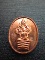 เหรียญปรกไตรมาสพิมพ์เล็ก หลวงพ่อสาคร วัดหนองกรับ เนื้อทองแดงผิวไฟ ปี2551