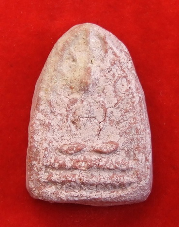 พระกลีบบัว กรุวัดเจ้ามูล ธนบุรี สภาพสวย ด้านหลังจารยันต์ มะอะอุ