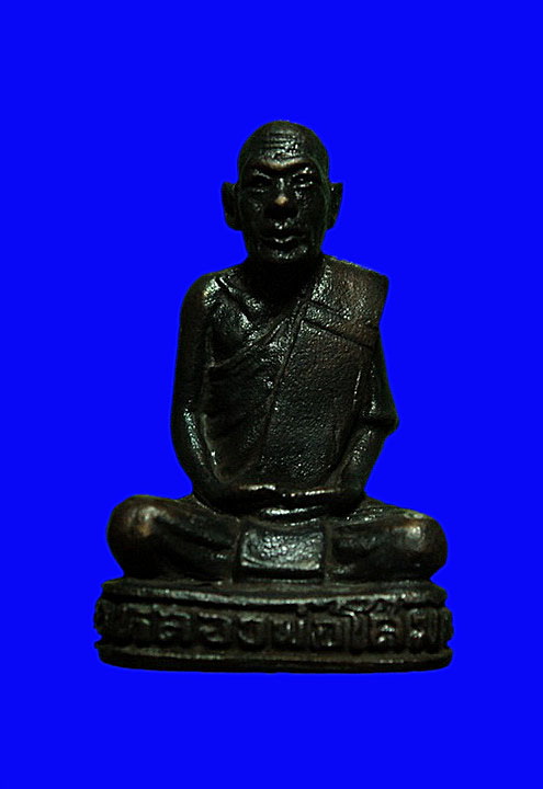 รูปหล่อหลวงพ่อโสม วัดโคกพระศิลาราม ชลบุรี ที่ระลึกงานยกช่อฟ้า