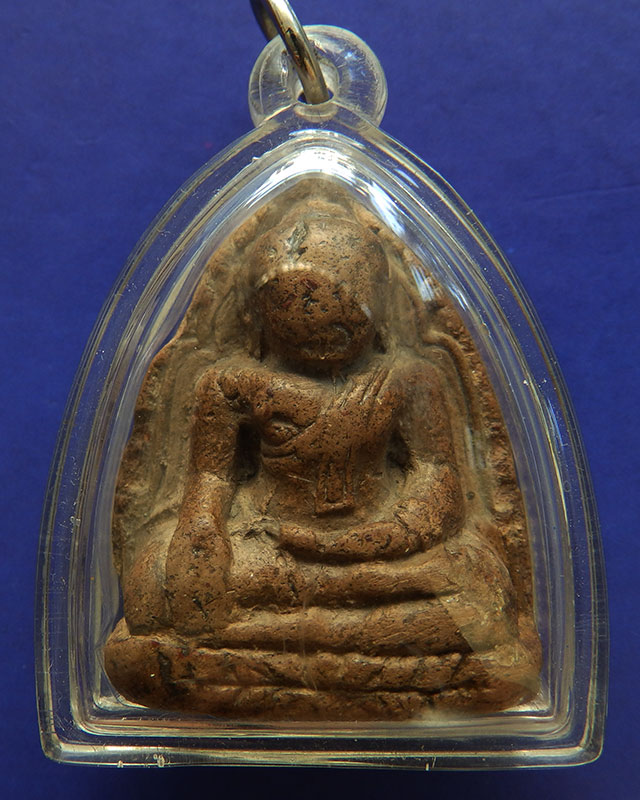 หลวงพ่อโต กรุบางกะทิง พิมพ์มารวิชัย ล่ำลึก เลี่ยมพร้อมใช้