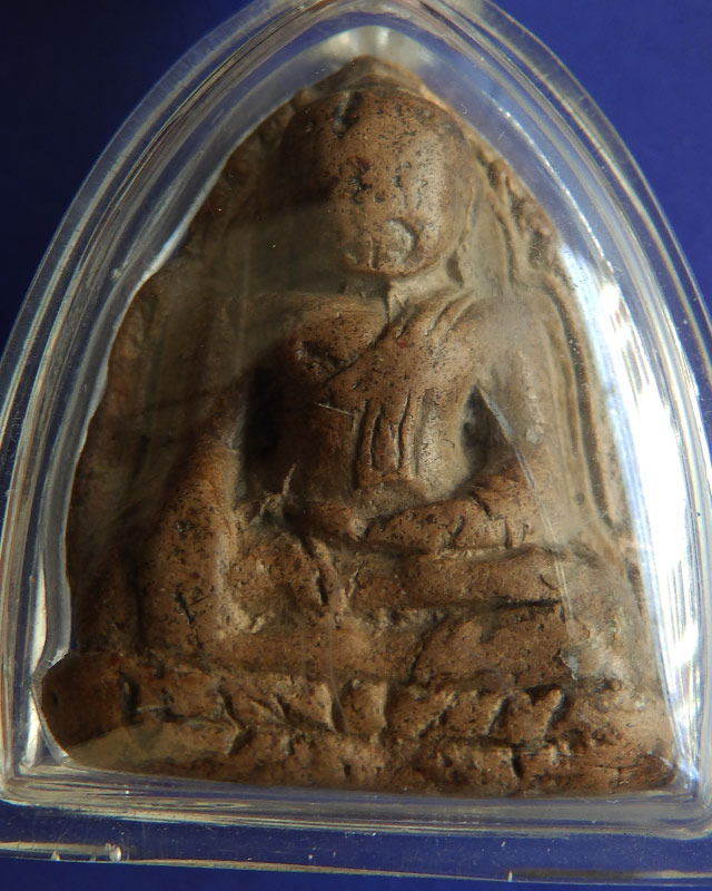 หลวงพ่อโต กรุบางกะทิง พิมพ์มารวิชัย ล่ำลึก เลี่ยมพร้อมใช้