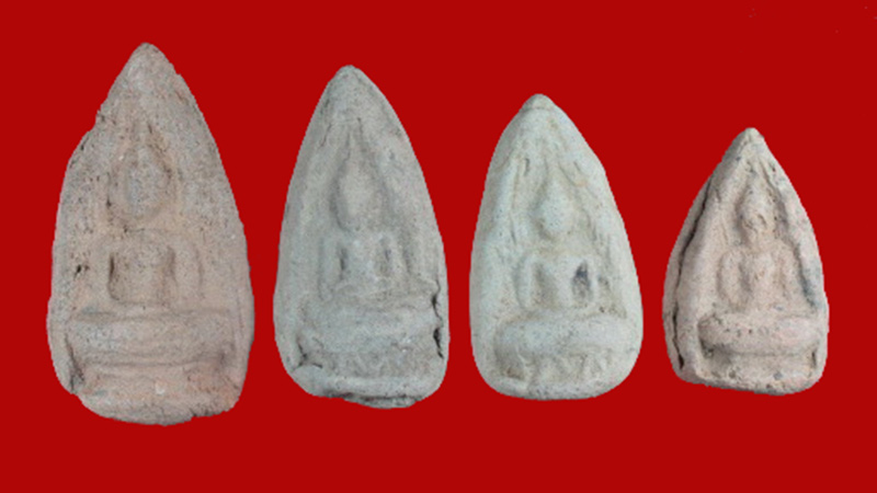 พระซุ้มทอง กรุวัดชายทุ่ง อยุธยา  พิมพ์ใหญ่