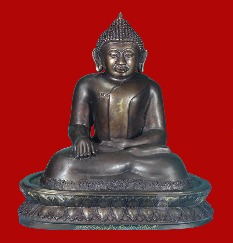 พระบูชาหน้าตัก ๕ นิ้ว หลวงพ่อสำเร็จศักดิ์สิทธิ์ อ.หนองแค จ.สระบุรี ปี ๒๕๕๔