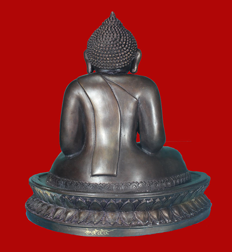 พระบูชาหน้าตัก ๕ นิ้ว หลวงพ่อสำเร็จศักดิ์สิทธิ์ อ.หนองแค จ.สระบุรี ปี ๒๕๕๔