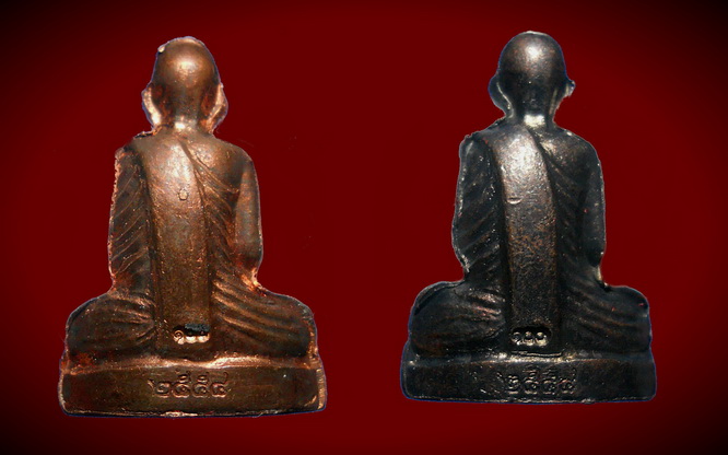 หล่อปั้มหลวงพ่อ พรหม งานต้มยา 100 ปี จำนวน 2 องค์ พร้อมกล่องเดิม