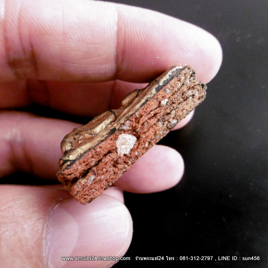 พระเจ้าสิบชาติ พระแผงตัดเดี่ยว กรุวัดกระชาย อยุธยา ปางมารวิชัย ตัดเดี่ยว ลงรักปิดทองเดิมจากกรุ no.3