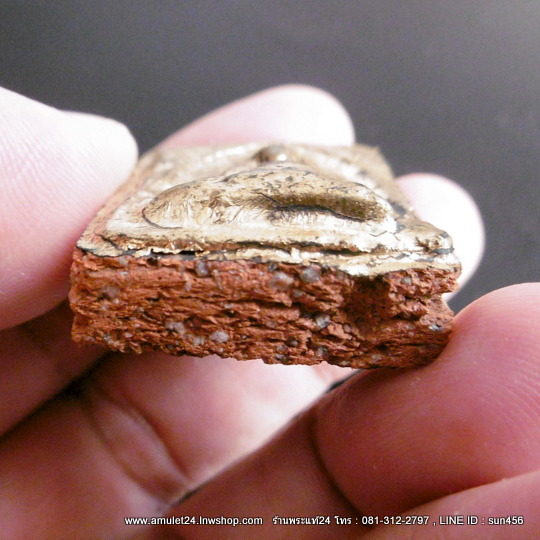 พระเจ้าสิบชาติ พระแผงตัดเดี่ยว กรุวัดกระชาย อยุธยา ปางมารวิชัย ตัดเดี่ยว ลงรักปิดทองเดิมจากกรุ no.3