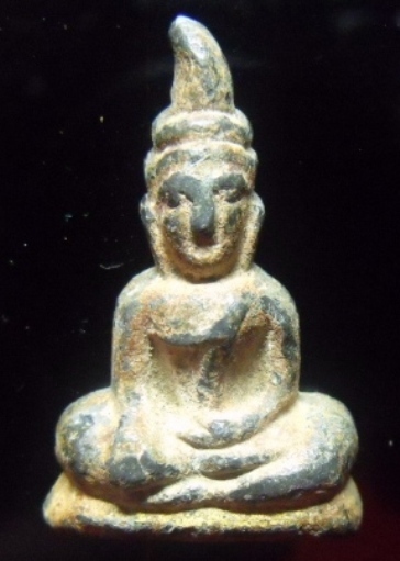 **วัดใจ**พระท่ากระดานเนื้อชินตะกั่วปิดทอง มีคราบสนิม ไม่ทราบรุ่น**เชิญชมครับ