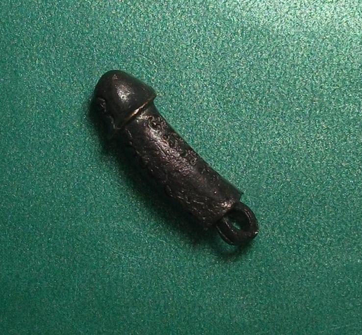 ลพ.ยิด วัดหนองจอก " ปลัดขิก ปี 2536 เนื้อนวะโลหะ ตอกโค๊ด "