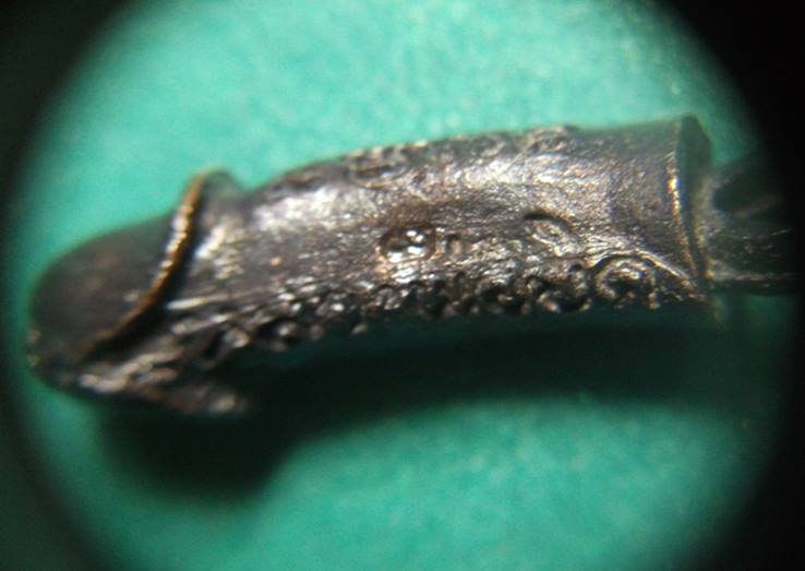 ลพ.ยิด วัดหนองจอก " ปลัดขิก ปี 2536 เนื้อนวะโลหะ ตอกโค๊ด "