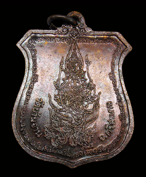 เหรียญนารายณ์ทรงครุฑ หลวงปู่หมุน ปี42 โค๊ดวัดสุทัศน์ ชัดๆ ผิวปรอท สวย ติดรุ้ง งามๆ