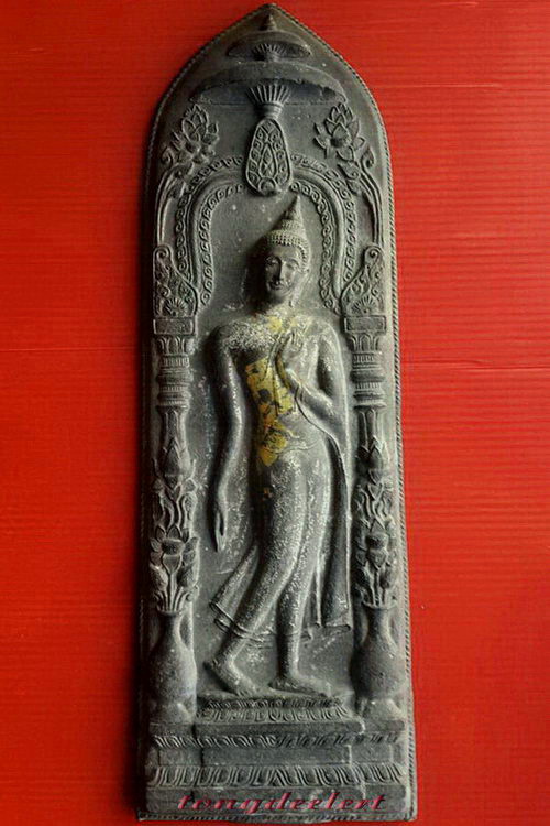 พระบูชากำแพงศอกหลังพระพุทธบาท หลวงปู่ดี วัดพระรูป จ.สุพรรณบุรี สวยสมบูรณ์มากเลยค่ะ