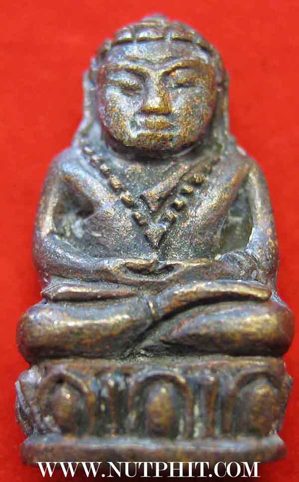 26*พระชัยวัฒน์จิ๋วเนื้อระฆังเก่าแช่น้ำมนต์*หลวงพ่อเกษม 5 องค์แชมป์ทุกองค์*