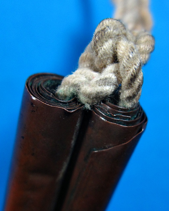 ตะกรุดสองดอก หลวงพ่อจง วัดหน้าต่างนอก