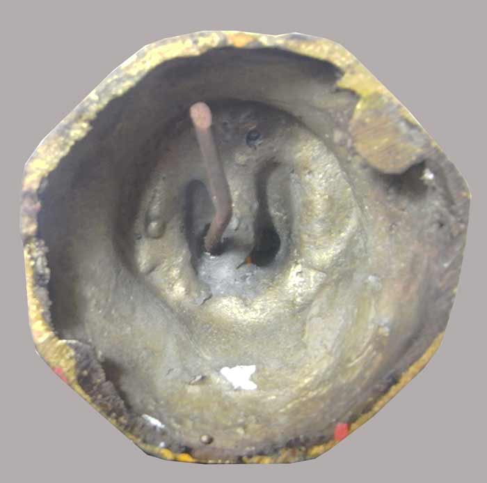 หายากสุดๆ พระบูชาปางอุ้มบาตรเนื้อทองเหลือง ปิดทอง วัดบ้านปาง สูง 10 นิ้ว ปลุกเสกพิธีใหญ่